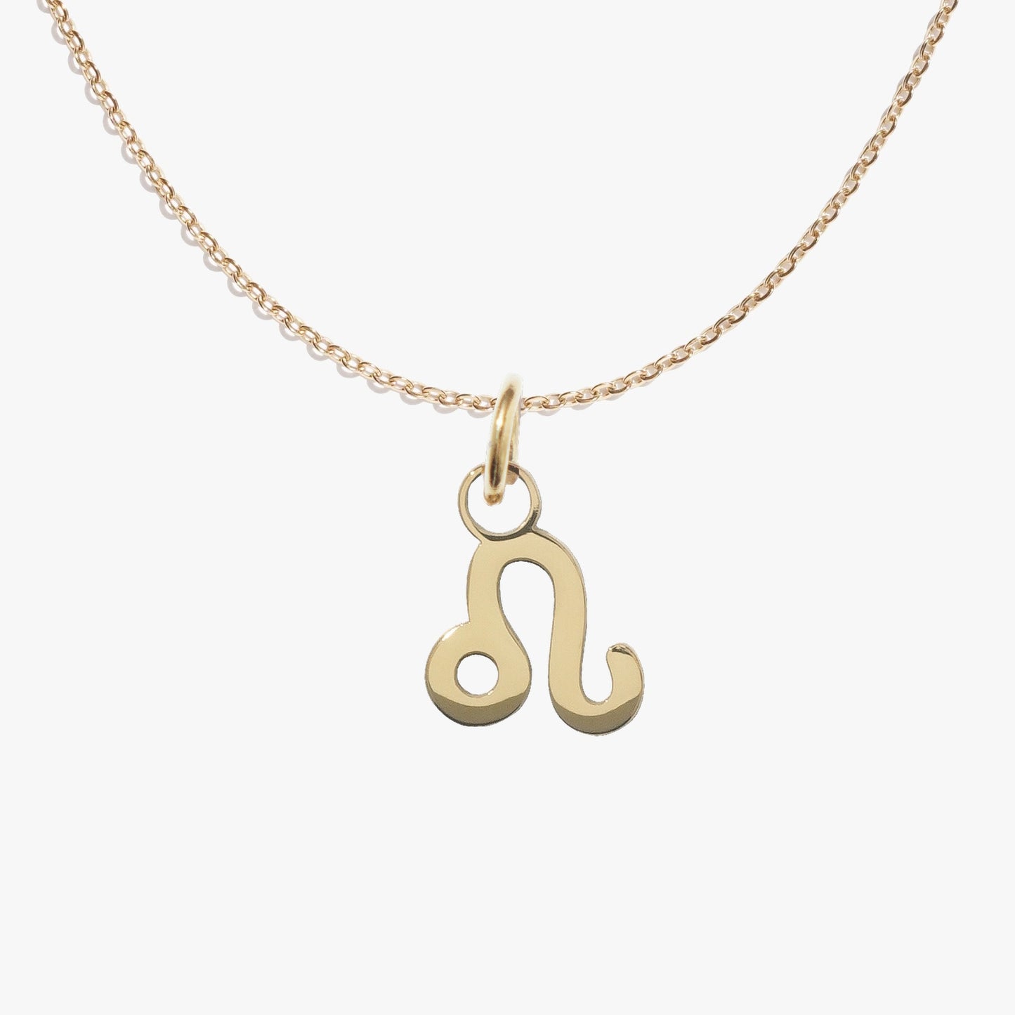 Leo, gold, pendant #pdp