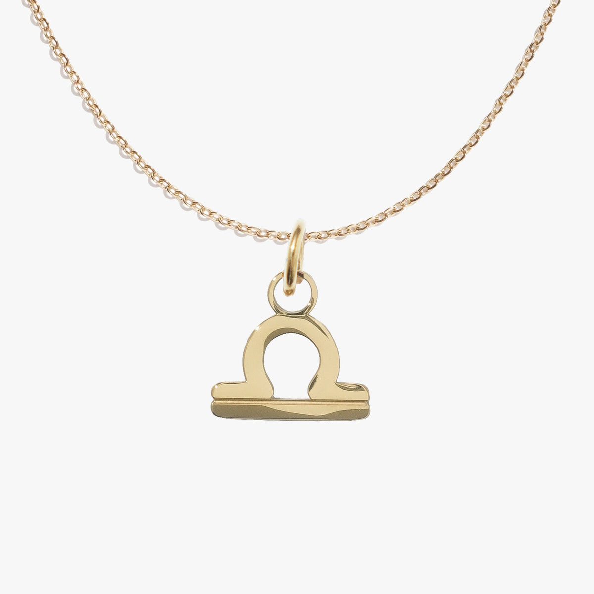 Libra, gold, pendant #pdp