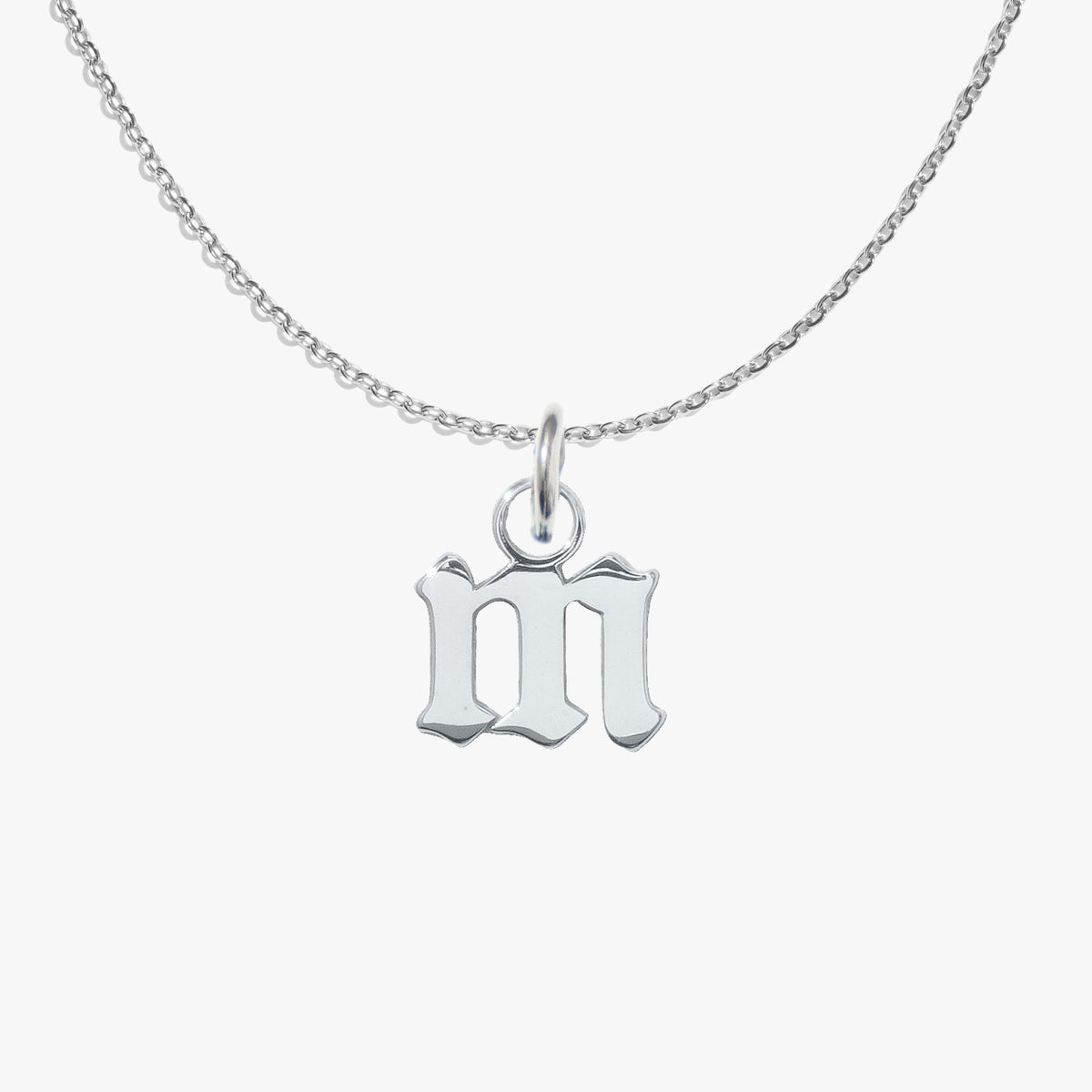 m, silver, pendant #pdp