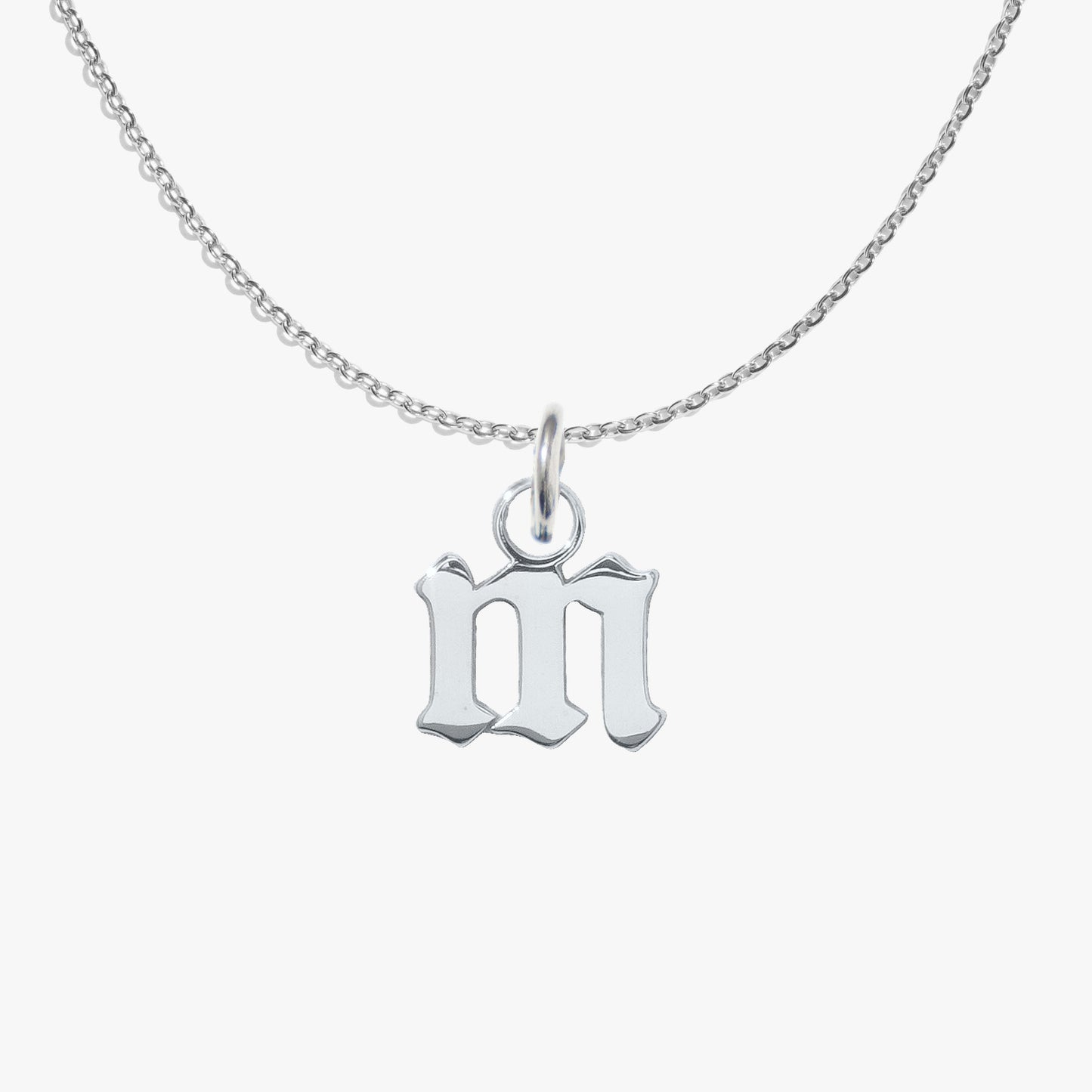 m, silver, pendant #pdp