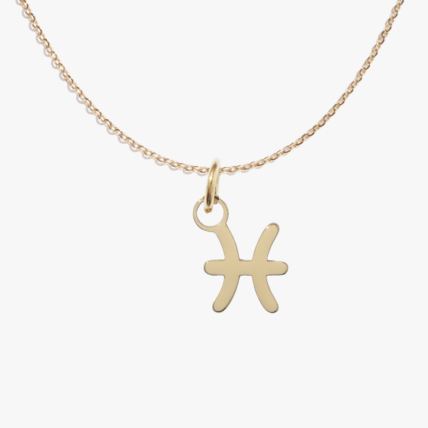 Pisces, gold, pendant #pdp