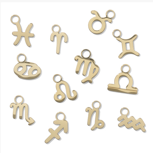 zodiac earring charms group #pdp