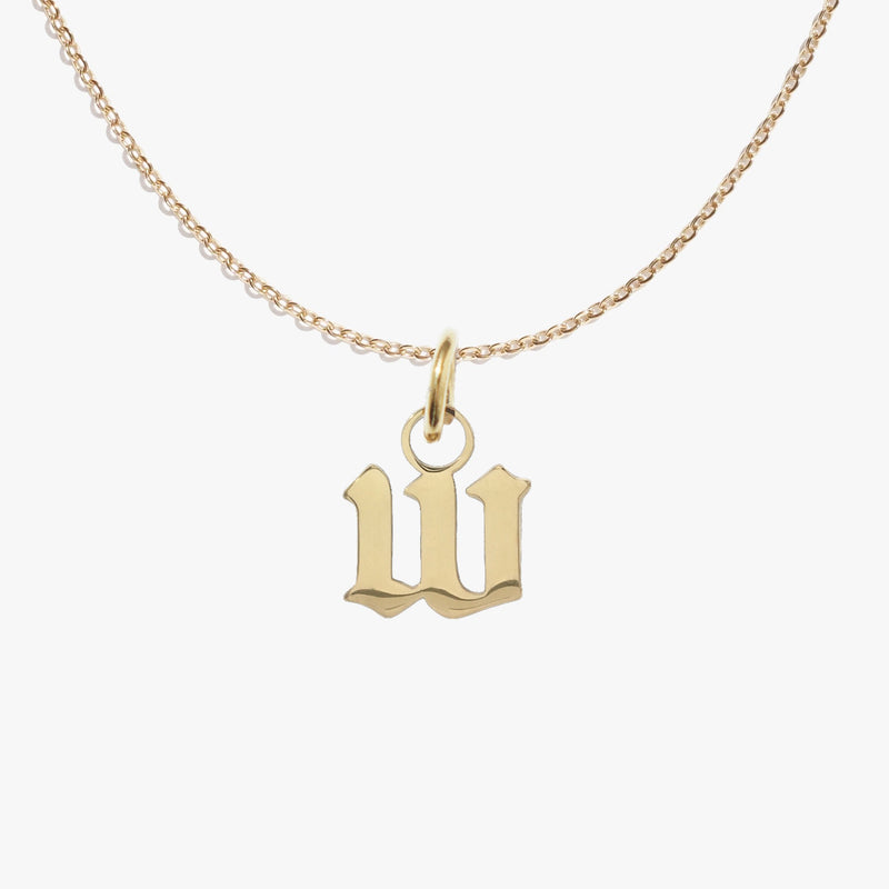 w, gold, pendant #pdp