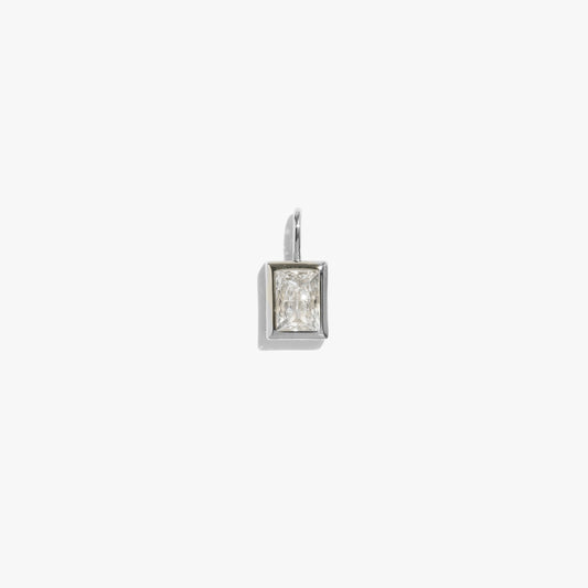 Rectangle Bezel Pendant - (Single)