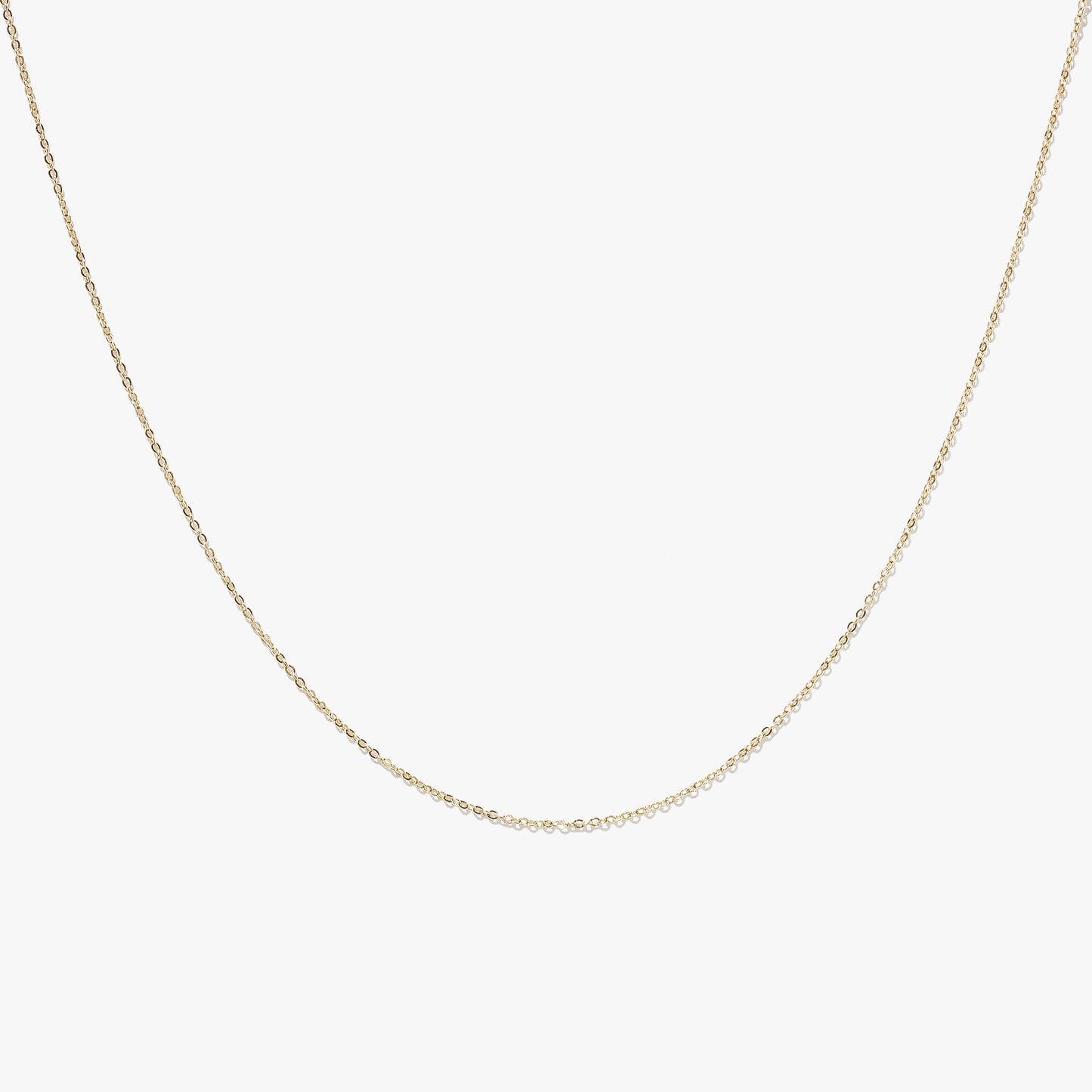 Super Skinny Cable Chain 14 / Rose Gold