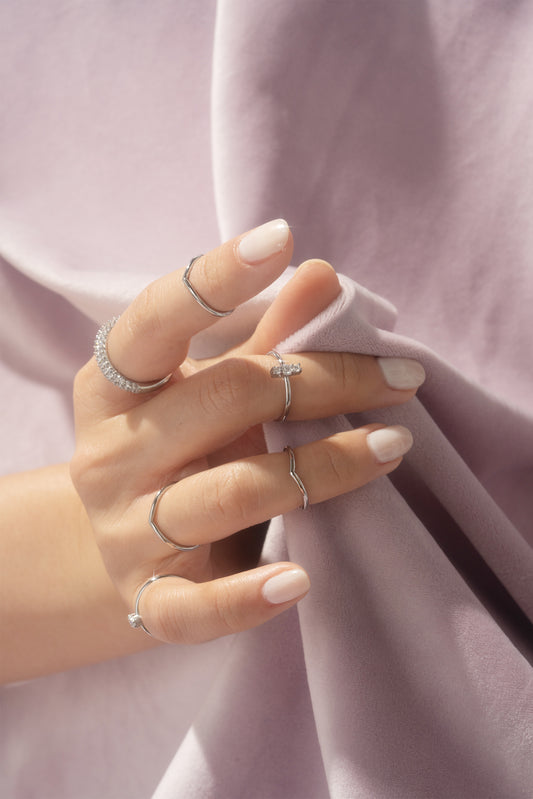 Trio Midi Ring