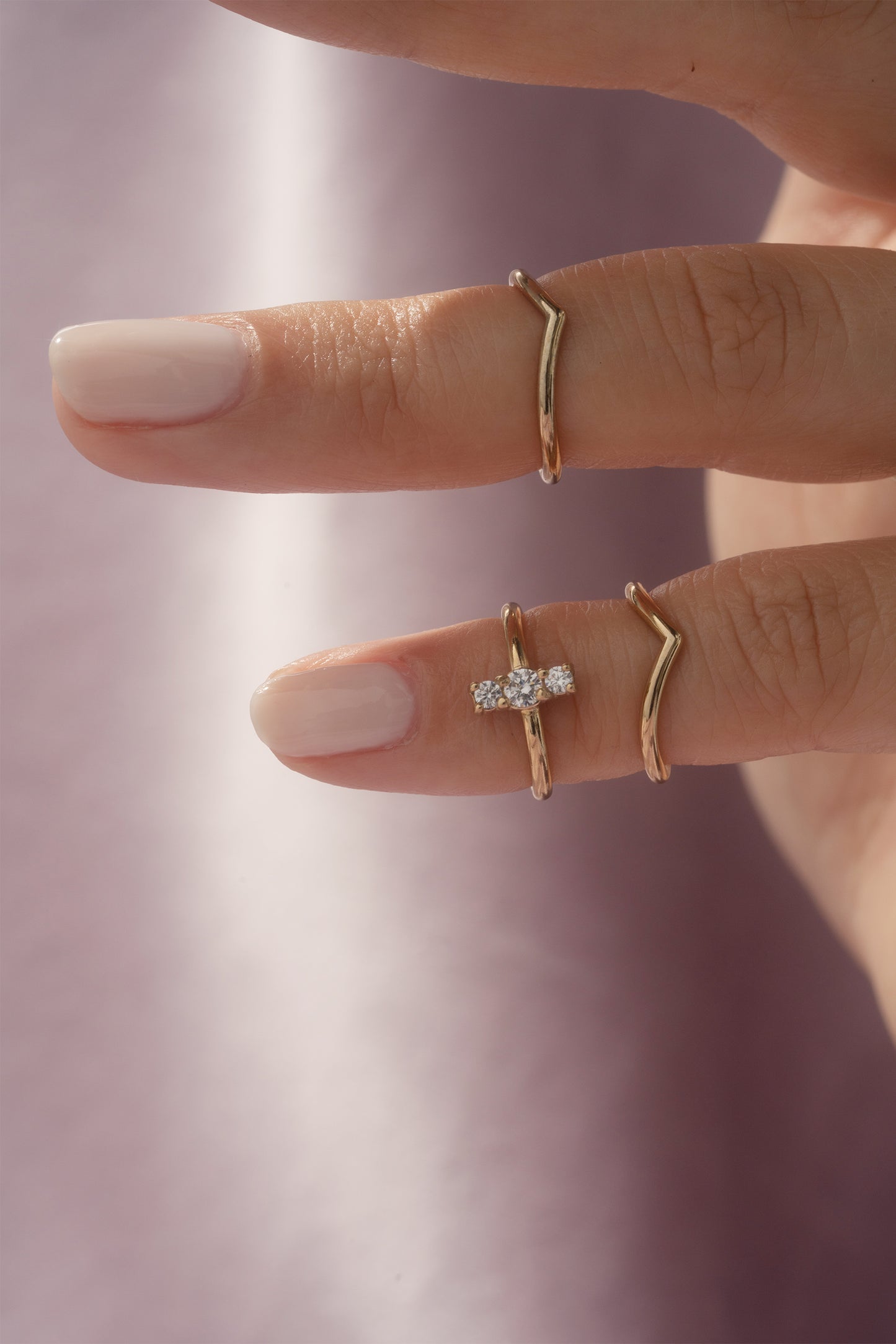 Trio Midi Ring