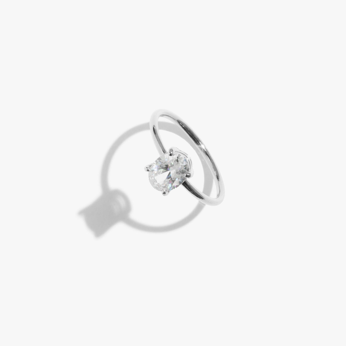 Oval Promise Ring
