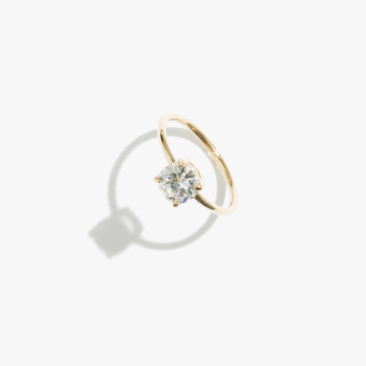 Round Promise Ring