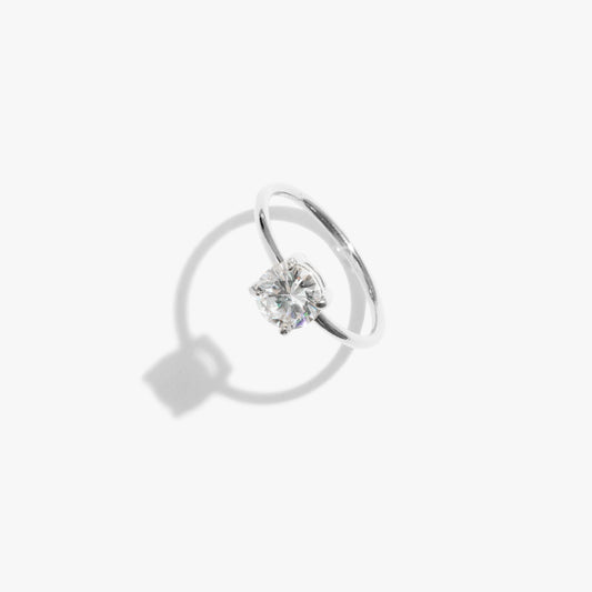 Round Promise Ring