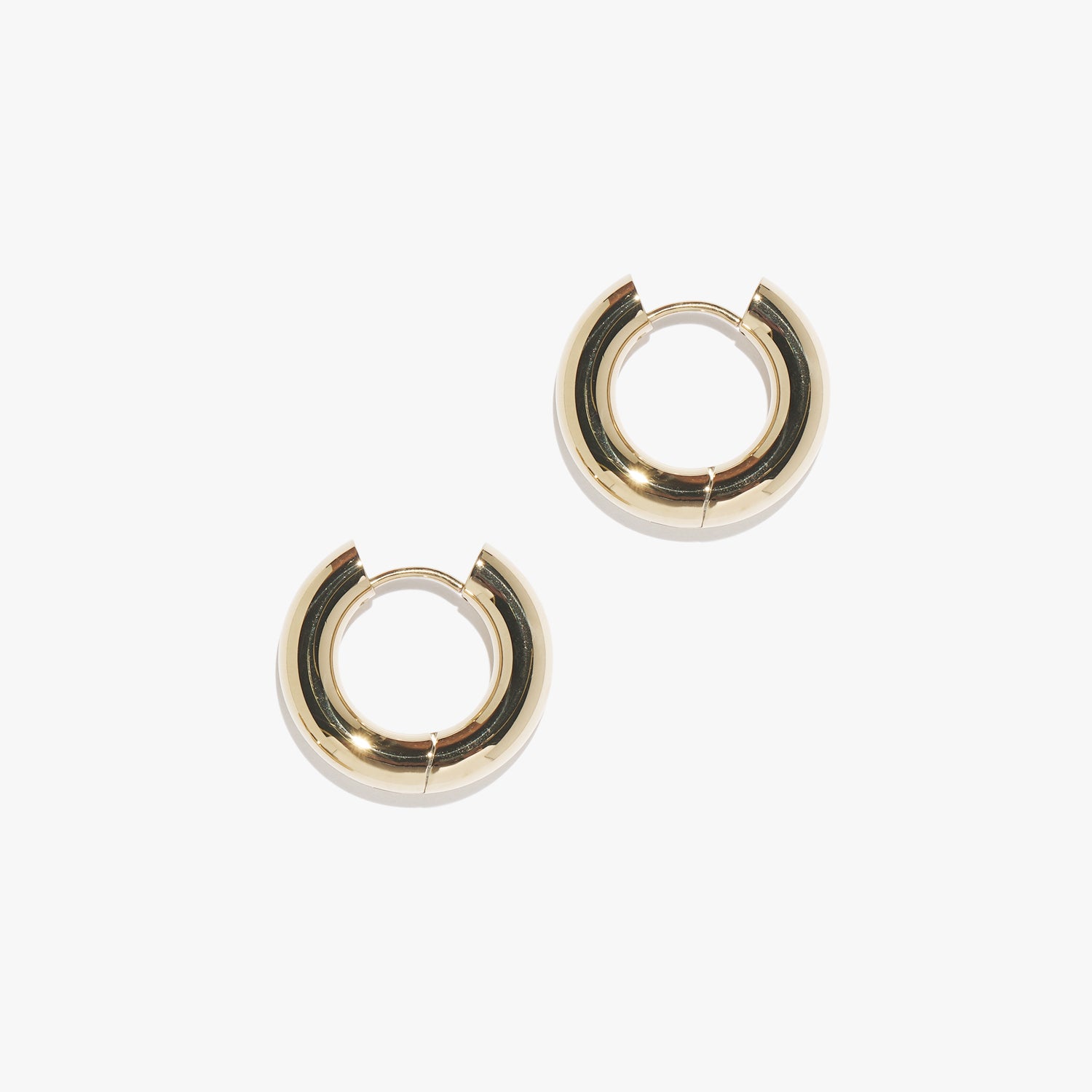 Pair of Chunky Infinity Hoops (GAB Industrial)