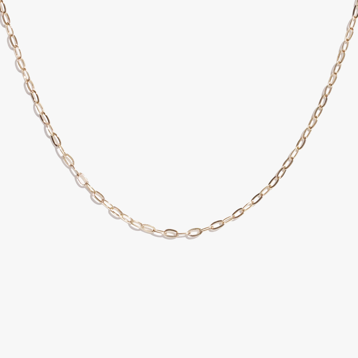 Oval wire links necklace - Brett & Leni Jewellery